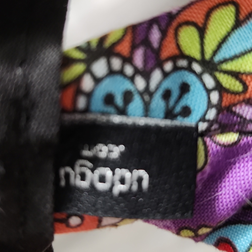 Small dog boho hippie floral hat. Cap. Keep sun out of fur babies eyes - Picture 5 of 6